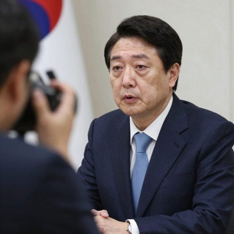 강훈식 차기 국무총리 내정자, 이재명 대통령과 대화 중인 사진
