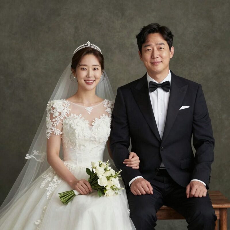결혼 10년 차 부부 김무열 윤승아의 다정한 커플 화보