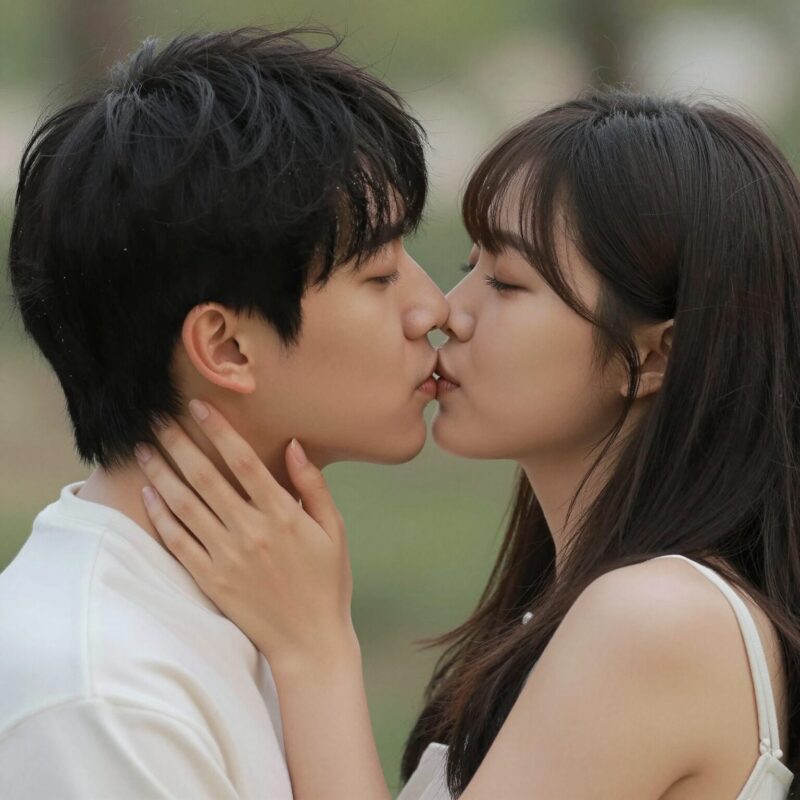 6월14일 키스데이 뜻과 준비 1 6월14일 키스데이에 연인이 키스하는 로맨틱 장면