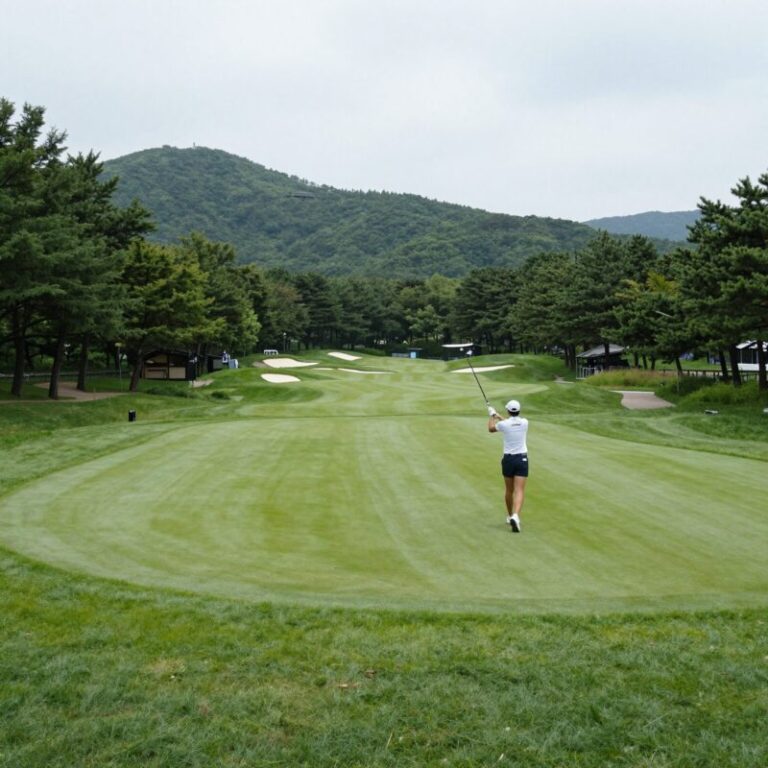 포천힐스CC BC카드 한경레이디스컵 2026 경기장 전경