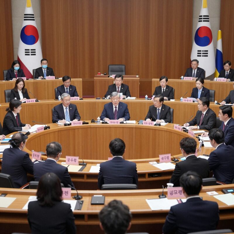 조기 대선 후 국무총리 임기 변화 1 국회 본회의장에서 국무총리 임명동의안 표결 장면