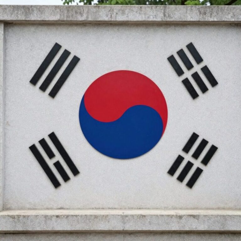6.25 전쟁 기념비와 태극기, 평화 상징 비둘기 이미지