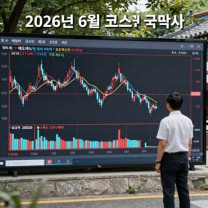 2026년 6월 코스피 급락 당시 매도사이드카 발동 차트
