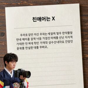편지 서식 예시로 친애하는 X를 사용한 샘플 편지 이미지
