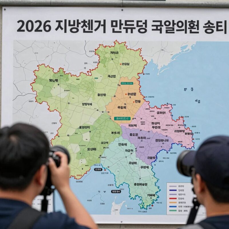 2026 지방선거 민주당 국민의힘 승리 지역 지도 자세히 보기