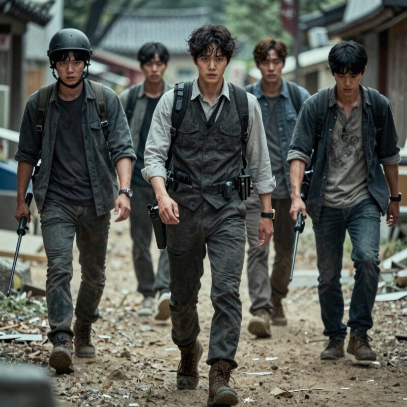 중간계 넷플릭스 결말 시즌2 총정리 1 영화 중간계 AI 기술로 제작된 저승사자와 추격 장면
