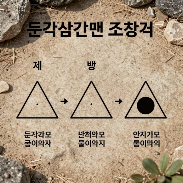 둔각삼각형 조건 세 변 길이 비교 그래프