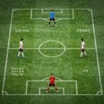 축구 오프사이드 완벽 정리 한눈에 이해 축구 오프사이드 위치와 판정 기준 다이어그램, 수비수와 공격수의 위치 비교
