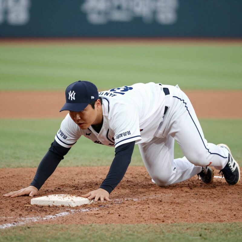오선우 투혼 홈런과 호수비 팬들 울린 하루 1 Oh Seon Woo diving to first base in the 8th inning