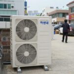 실외기없는에어컨 귀뚜라미 파센느 미니아 비교 사진