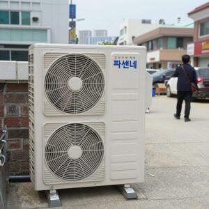실외기없는에어컨 귀뚜라미 파센느 미니아 비교 사진