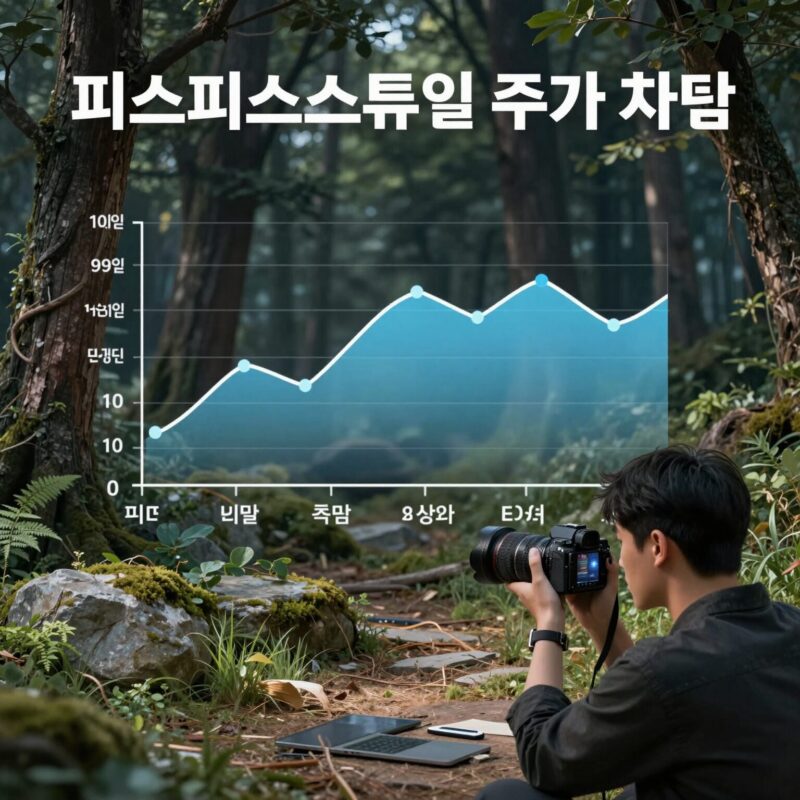 피스피스스튜디오 상장일 주가 차트 분석