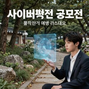 사이버폭력 예방 포스터 공모전 참여 준비 가이드 이미지