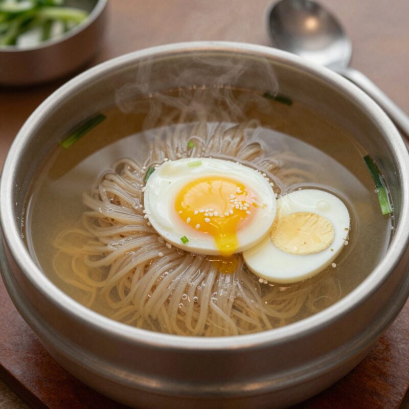 인천 백면옥 평양냉면 물냉면 그릇