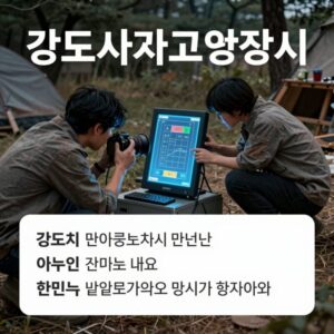 강도 사고 발생 시 대처 방법 안내 이미지