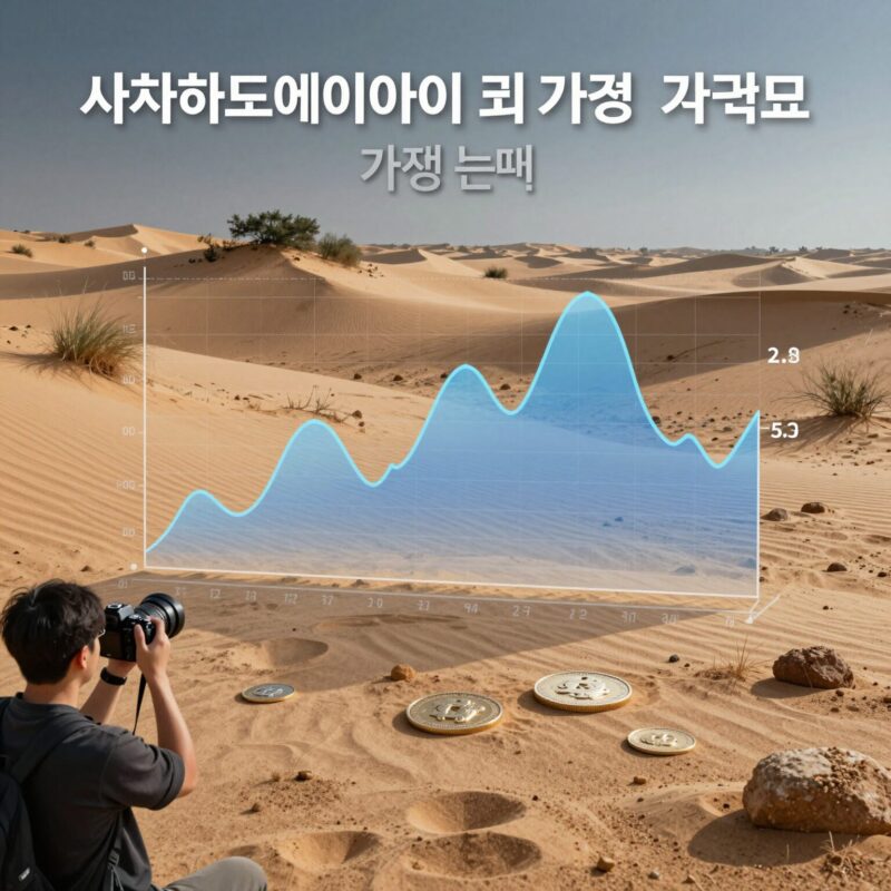 사하라에이아이 급락 이유 전망 1 사하라에이아이 코인 가격 급락 차트 분석