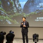 샘올트먼 방한 AI 협력 샘 올트먼 오픈AI CEO가 삼성전자 디지털시티에서 강연하고 있는 모습