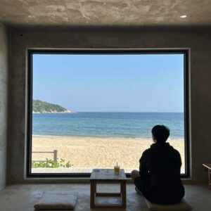 삼척 용화해수욕장 앞 독채 펜션 오션뷰 풍경