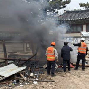 인천 서구 화재 현장 사진