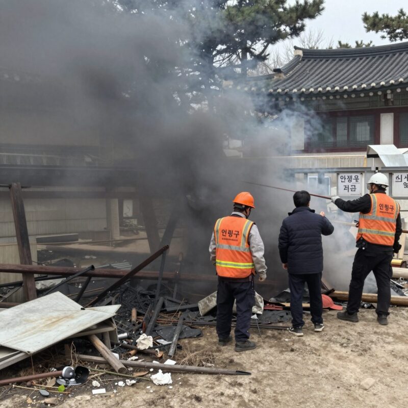 인천 서구 화재 현황과 안전 대책 1 인천 서구 화재 현장 사진