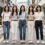 여름 민소매 블라우스 다양한 스타일 코디 모음