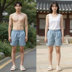 여름 팔토시 비교 사진 무봉제 밴딩형 기본형 디자인형
