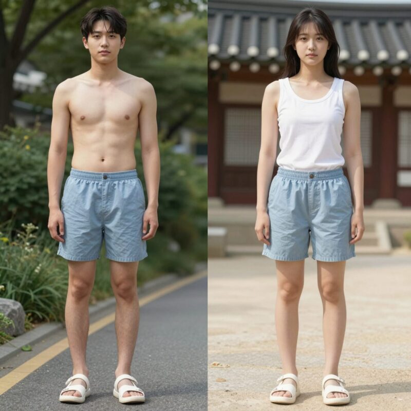여름 팔토시 고르는 팁 1 여름 팔토시 비교 사진 무봉제 밴딩형 기본형 디자인형