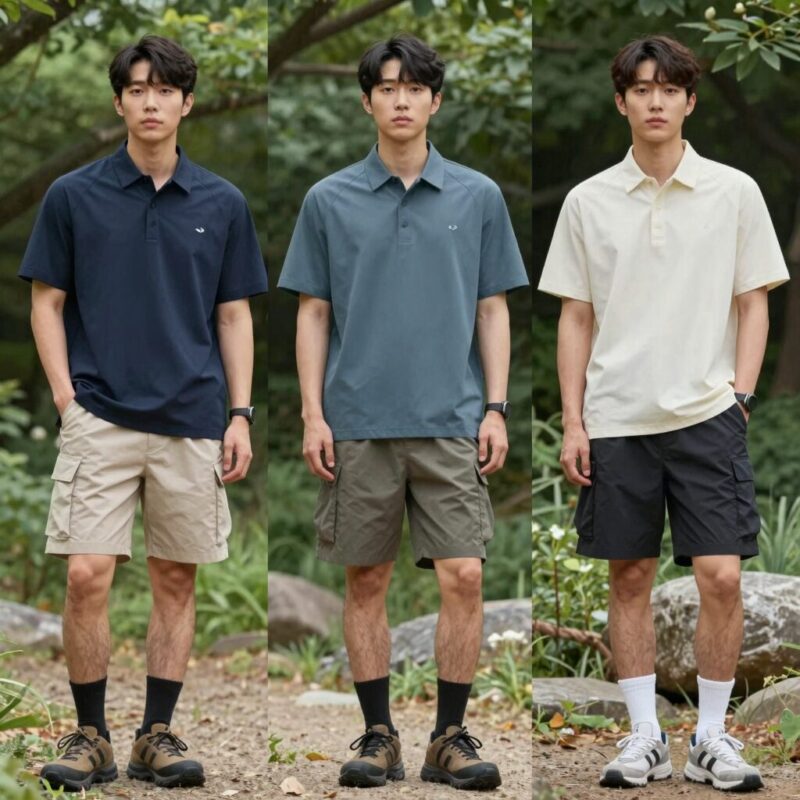 여름 긴팔 옷 스타일 모음 파자마 셔츠 등산복 쿨티셔츠