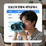 성실신고확인비용 세액공제 계산 예시 그래프