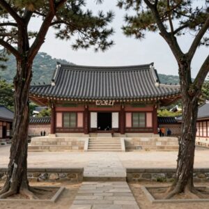 부산 태종사 수국 군락지 전경