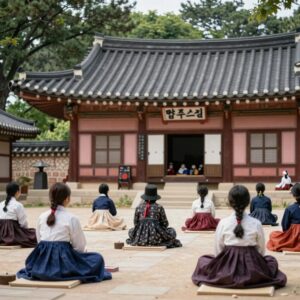법주사 템플스테이 체험 사진