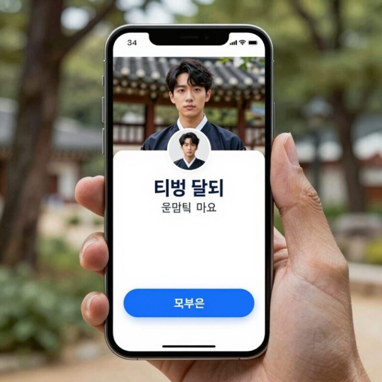 티빙 탈퇴 버튼을 누르는 모바일 앱 화면