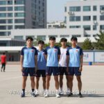 우루과이 선수들이 스페인에 패한 후 실망한 표정을 짓고 있다