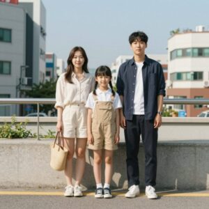 바캉스룩 여름 휴가 스타일링 예시