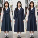 겨울 나시원피스 청순 코디 완성법 겨울 청순 나시원피스 코디 사진
