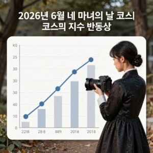 2026년 6월 네 마녀의 날 코스피 지수 변동성 그래프