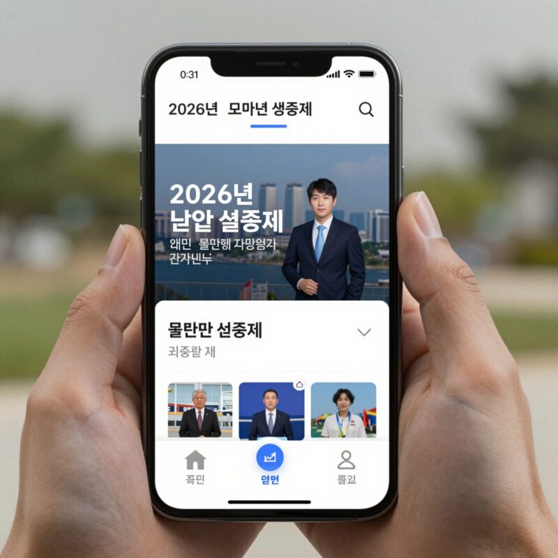 2026 월드컵 생중계 보는법 1 2026년 월드컵 생중계를 위한 다양한 플랫폼과 편성표가 표시된 모바일 앱 화면