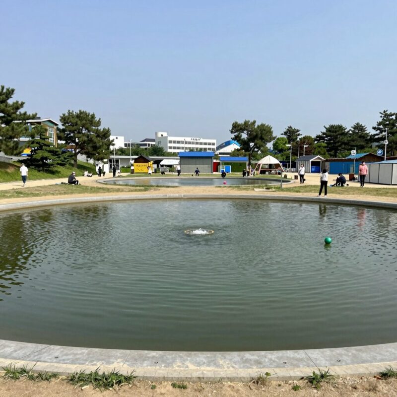 2026년 고령예마을 물놀이장 유수풀 전경