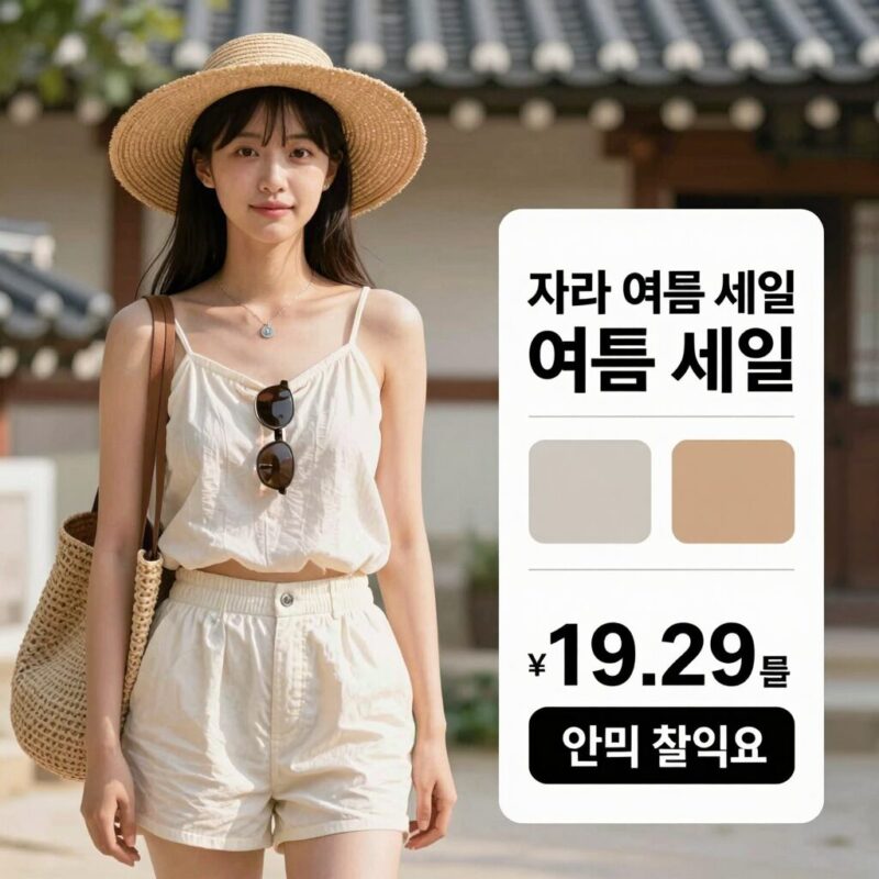 2026 자라 여름 세일 완벽 정리 1 2026년 자라 여름 세일에서 주목할 만한 다양한 여성복과 남성복 아이템들이 진열된 매장 사진