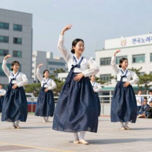 전국노래자랑 무대에서 춤추는 구희아