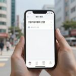카드 계약 종료 확실하게 처리하기 신용카드 해지 신청 화면으로 모바일 앱에서 해지 메뉴를 선택한 모습