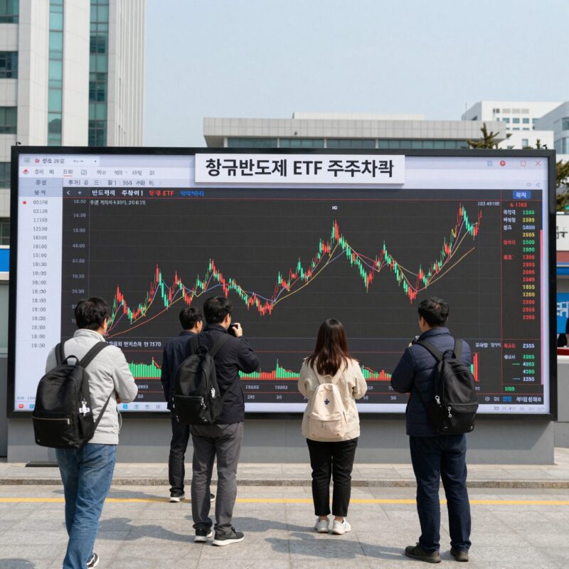 중국 반도체 ETF 주가 차트와 주요 구성 종목
