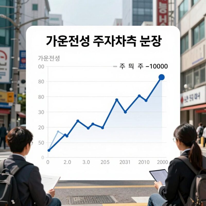 가온전선 주가 차트 분석