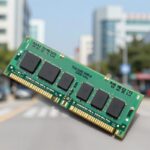 창신 메모리 DDR4 3200MHz 16GB 방열판 장착 모습