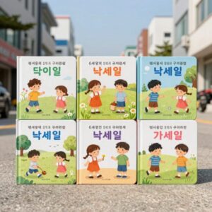 웬디북에서 구입한 6세 영어 그림책 8권과 싹세일 가격표
