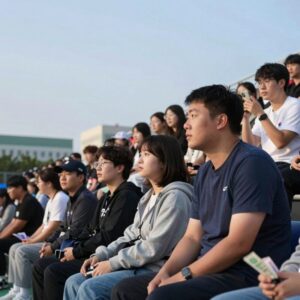 PBA 투어 광명시 팀리그 현장 관중과 선수들의 모습