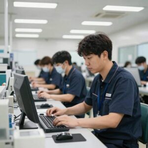 기아 오토랜드 생산직 현장 사진과 제조 라인