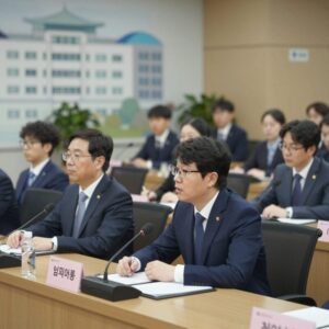 임미애 국회의원 프로필 사진 교육위원회 회의 모습