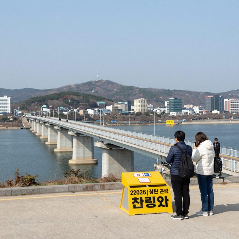 2026년 복구된 포항 구룡포 다리와 안전 시설