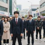 킬잇 스타일 크리에이터 대전쟁 4회 피드 전쟁 킬잇 스타일 크리에이터 대전쟁 4회 피드 전쟁 미션에서 참가자들이 의상을 고르고 있는 모습